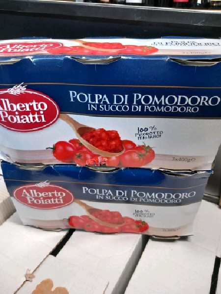 Polpa di pomodoro Alberto Poiatti 3x400gr