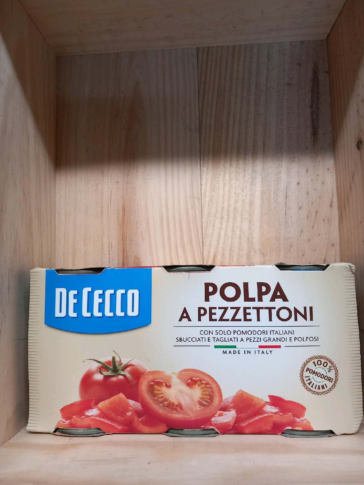 De cecco polpa à pezzettoni 3x 400gr