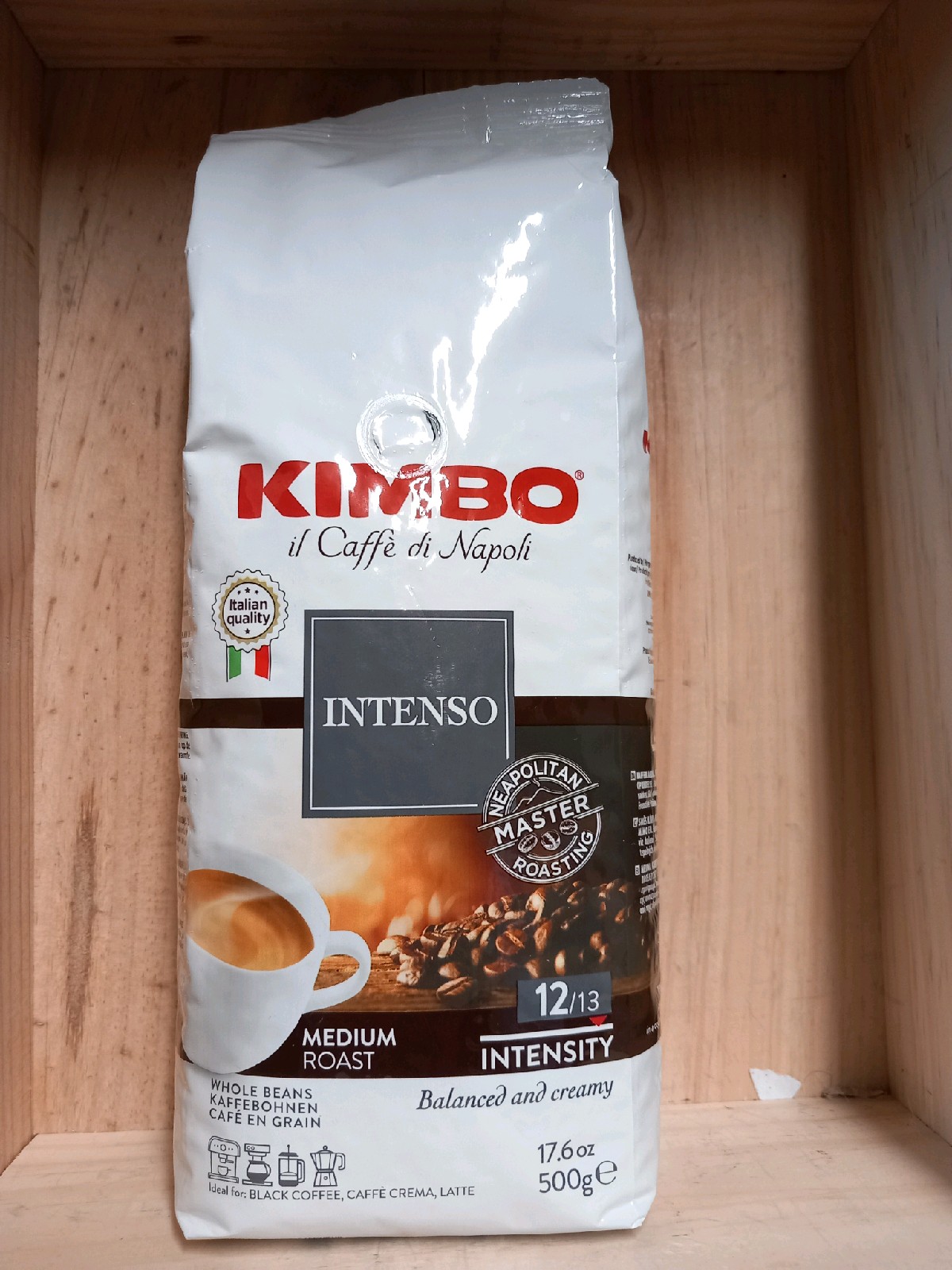 Kimbo café en grain intenso 500gr