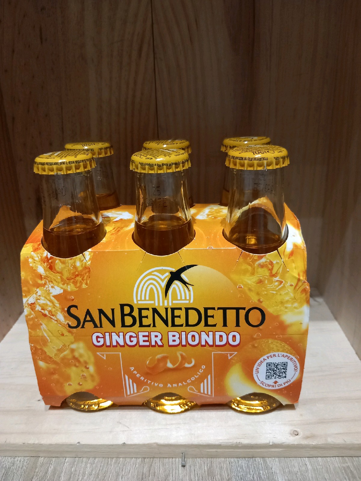 San Benedetto ginger biondo 6x10cl