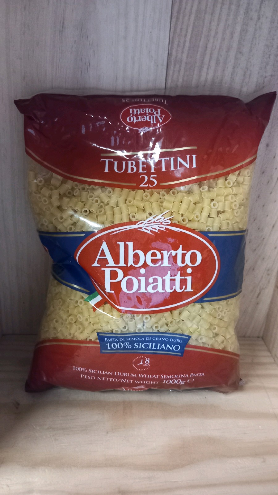 Alberto poiatti tubettini n°25 1kg