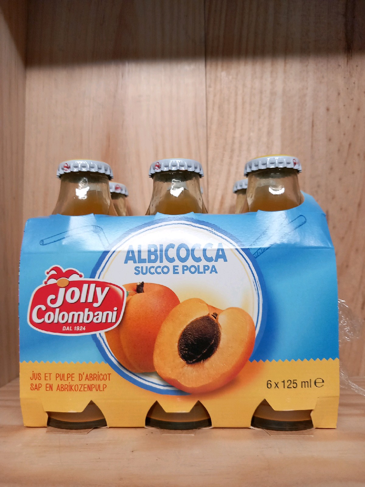 Jolly succo albicocca 6x125ml