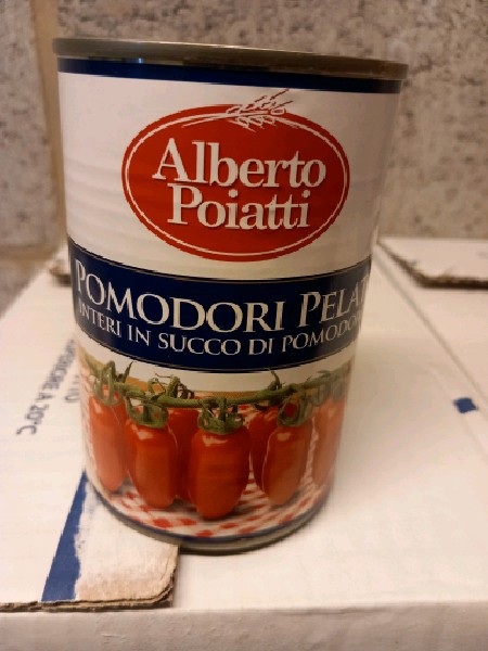 Tomates pelées Alberto Poiatti 400gr