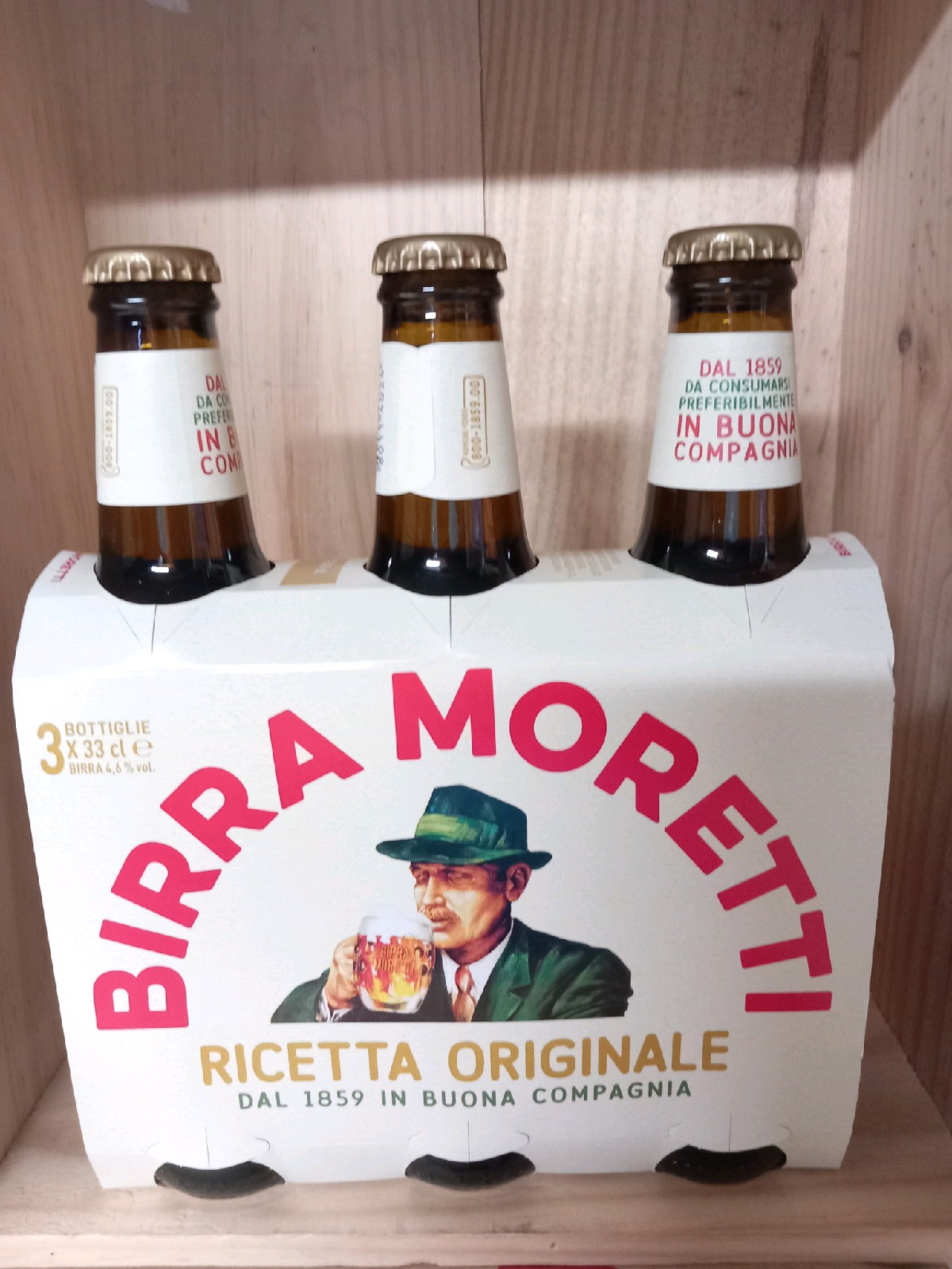 Moretti birra originale