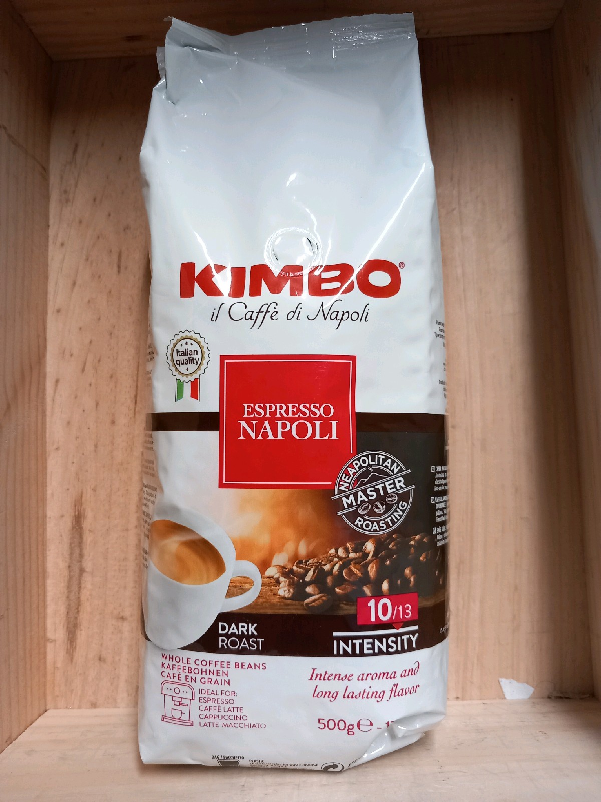 Kimbo café en grain espresso Napoli 500gr