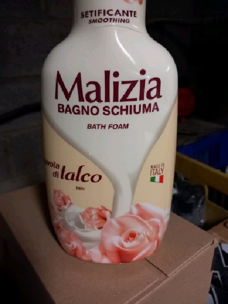 Bain mousse Malizia talco 1l