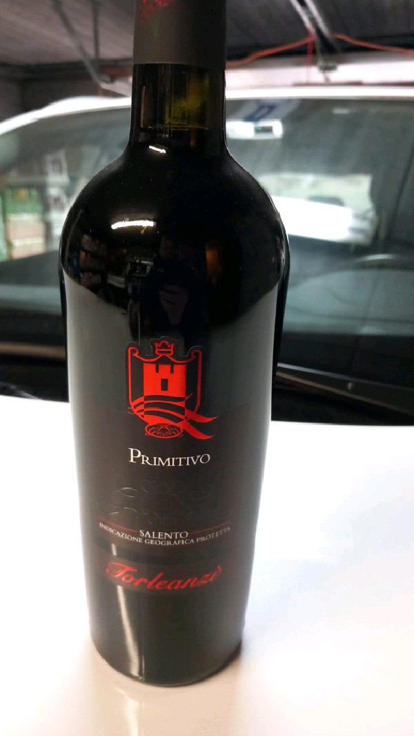 Primitivo Torleanzi  vin rouge 75cl 14%