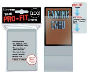 Ultra Pro PRO-Fit Small Deck Inner Sleeves 60x87mm (100 Θήκες)