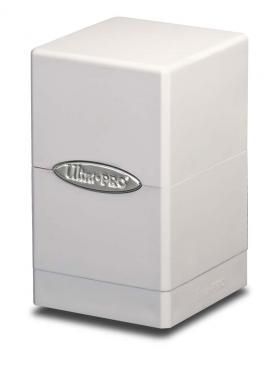 Ultra Pro Classic Satin Tower Deck Box - Arctic White