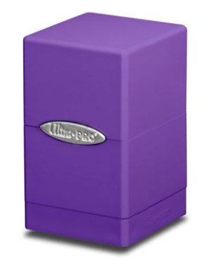 Ultra Pro Classic Satin Tower Deck Box - Royal Purple