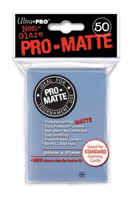 Ultra Pro PRO-Matte Standard Deck Protector Sleeves: Clear 66x91mm (50 Θήκες)