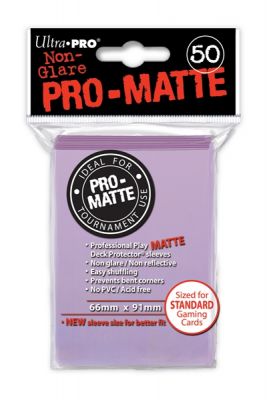 Ultra Pro PRO-Matte Standard Deck Protector Sleeves - Lilac 66x91mm (50 Θήκες)