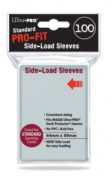 Ultra Pro PRO-Fit Side-Load Standard Deck Inner Sleeves 66x91mm (100 Θήκες)