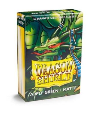 Dragon Shield Apple Green - Matte Sleeves - Japanese Size 59x86mm (60 Θήκες)