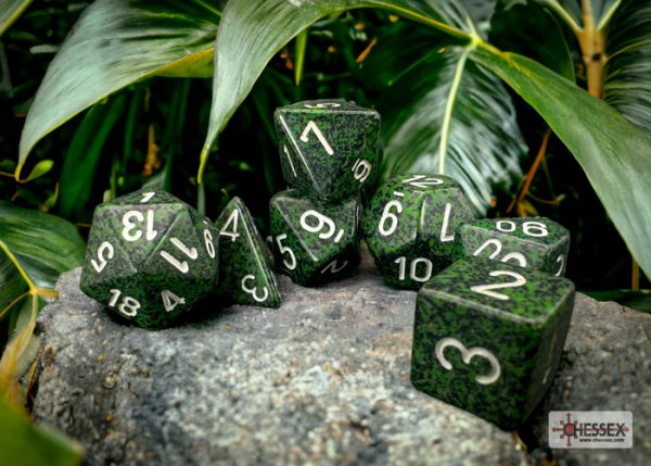 Chessex Speckled Recon Polyhedral 7-Dice Set