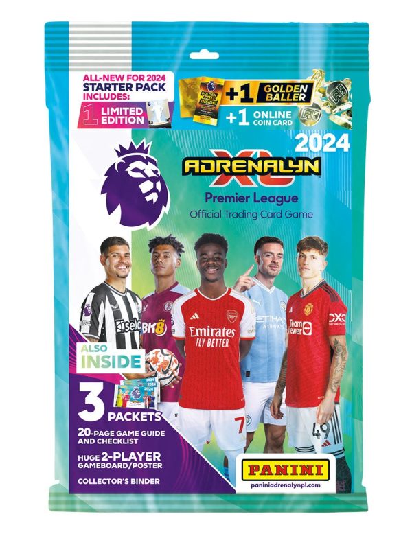 Panini - Premier League 2024 Adrenalyn XL Mega Starter Pack Άλμπουμ