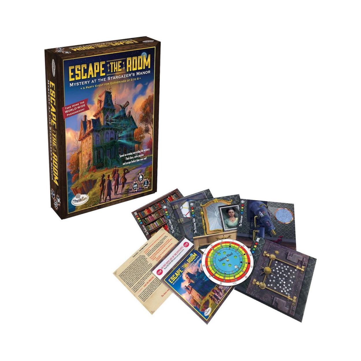 0095463-1.jpeg ThinkFun Logic Game: Escape The Room - Mystery at the Stargazer's Manor (007351)