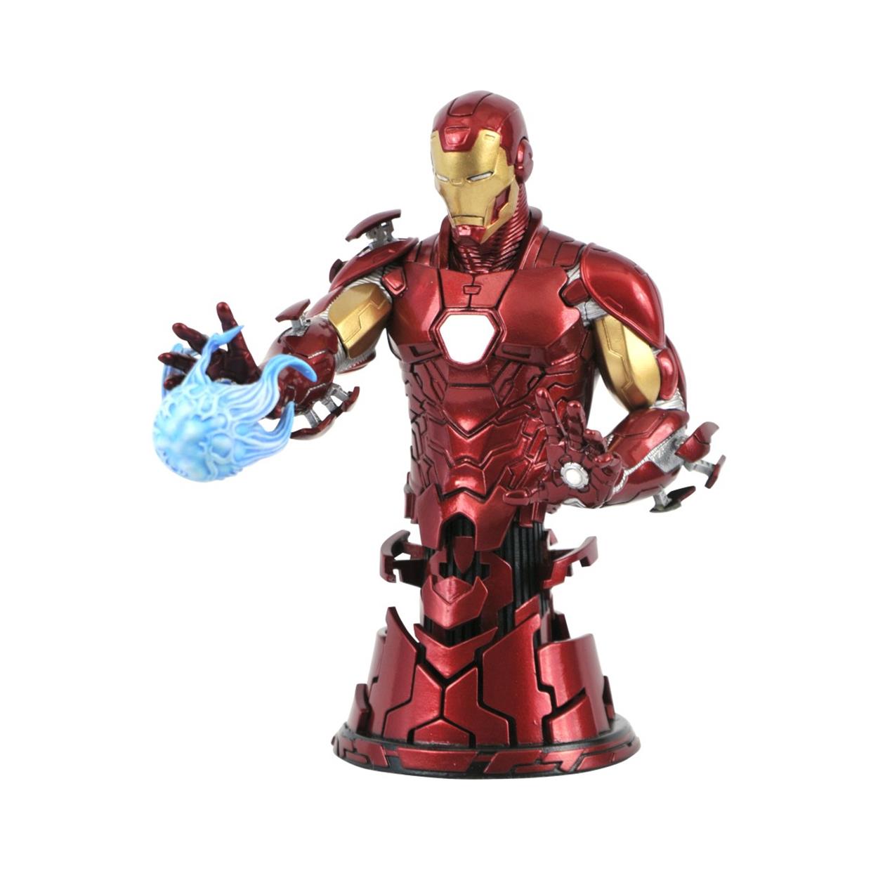 0095888-1.jpeg Diamond Marvel Comic - Iron Man Bust (1/7) (DEC202077)