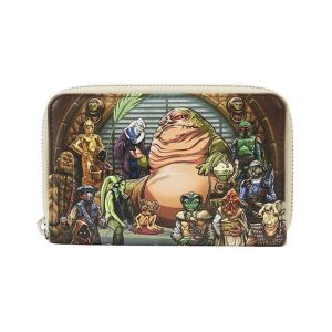 Loungefly Disney Star Wars: Return of the Jedi - 40th Anniversary Jabbas Palace Zip Around Wallet (STWA0239)