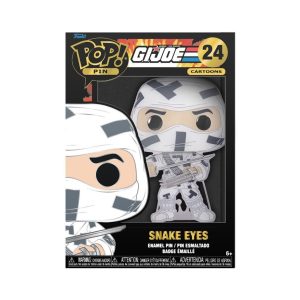 Funko Pop! Cartoons Pin: GI Joe - Storm Shadow (Glows in the Dark) #24 Large Enamel Pin (GIJPP0001)