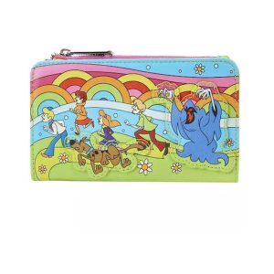 Loungefly Scooby Doo - Psychedelic Monster Chase Gitd Flap Wallet (SBDWA0005)