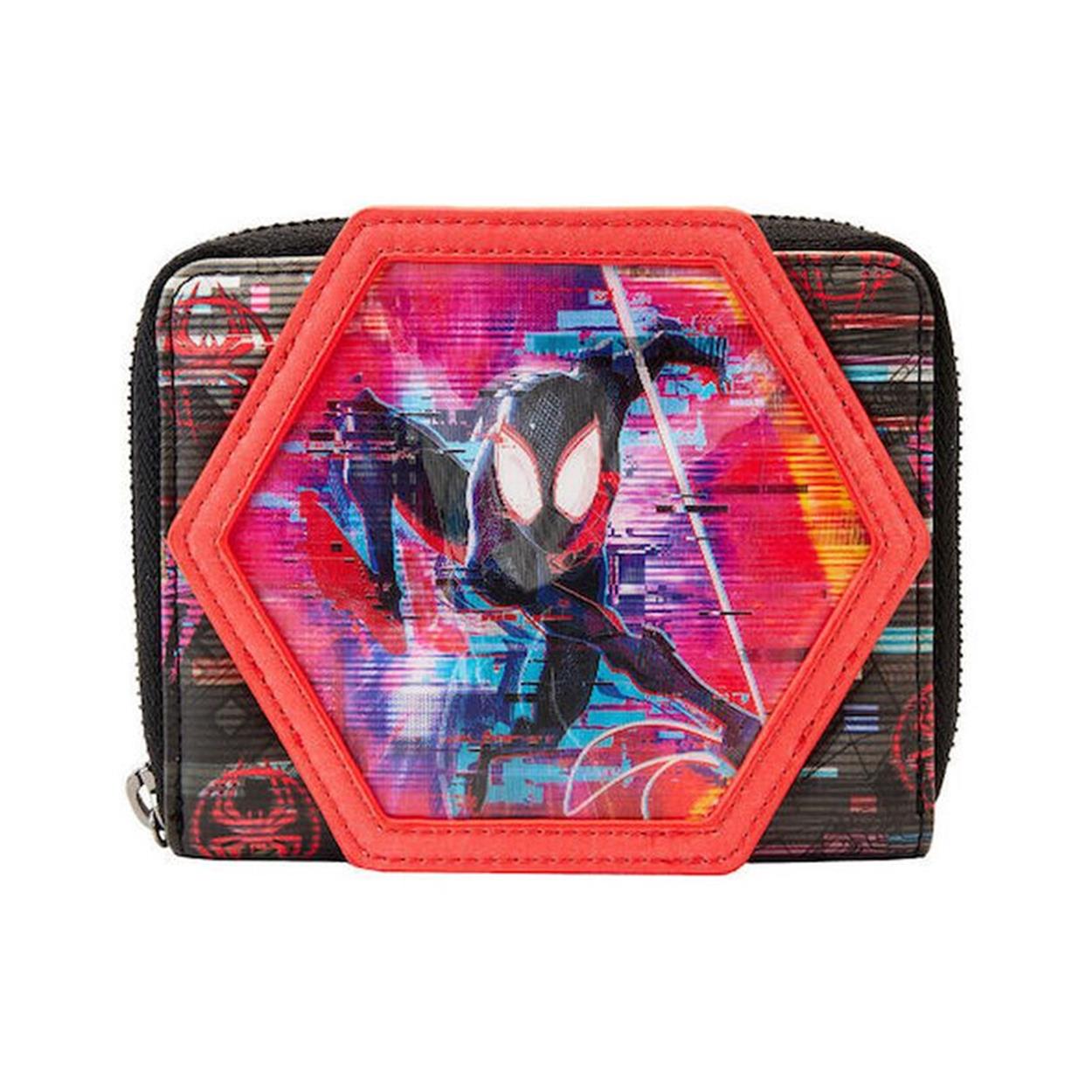 0098203.jpeg Loungefly Marvel: Spider-Man - Across The Spiderverse Lenticular Zip Around Wallet (MVWA0187)