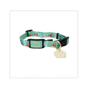 Loungefly Pets Disney: I Heart Disney Dogs - I Heart Dogs Aop Dog Collar (L) (WDPDC0003L)