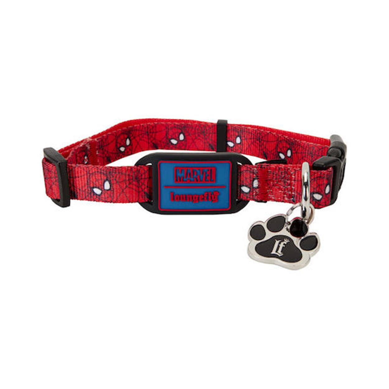 0100721.jpeg Loungefly Pets Disney: Marvel - Spider Man Dog Collar (L) (MVPDC0004L)