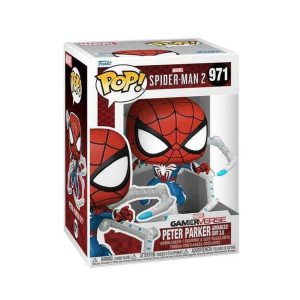 Funko Pop! Marvel Gamervese: Spider-Man 2 - Peter Parker (Advanced Suit 2.0) #971 Bobble-Head Vinyl Figure
