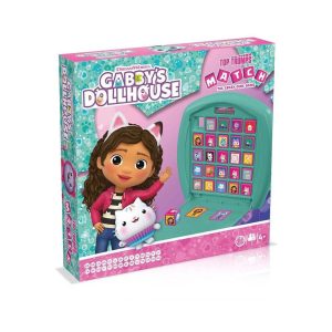 Winning Moves Top Trumps Match: Gabby's Dollhouse The Crazy Cube Game (WM04252-ML1)