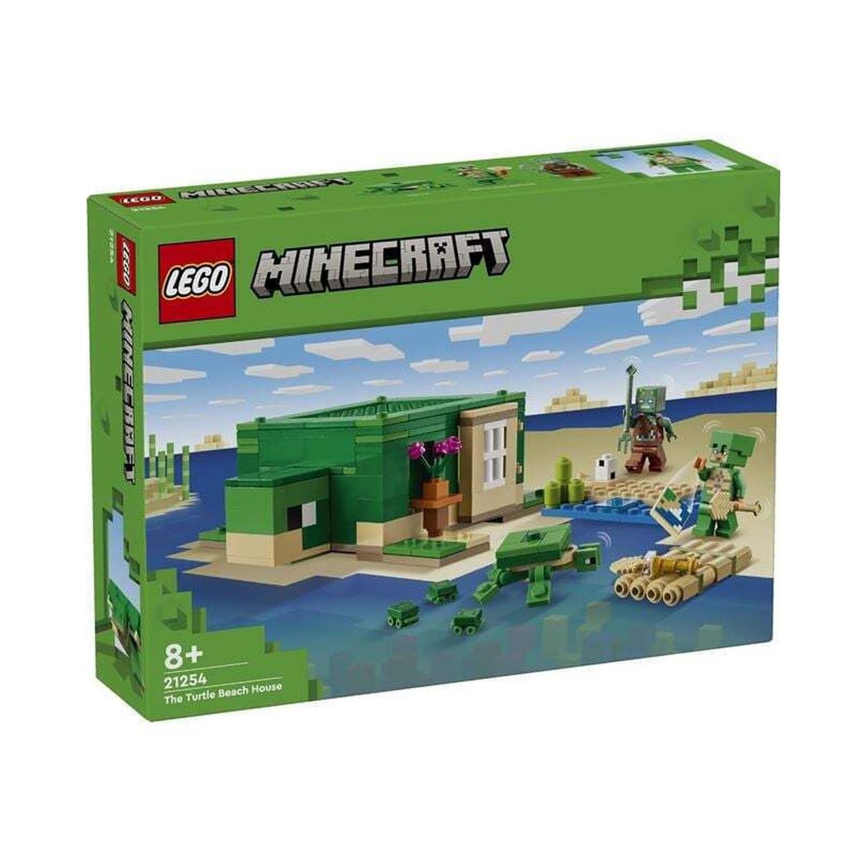 0105061.jpeg LEGO® Minecraft®: The Turtle Beach House Model (21254)