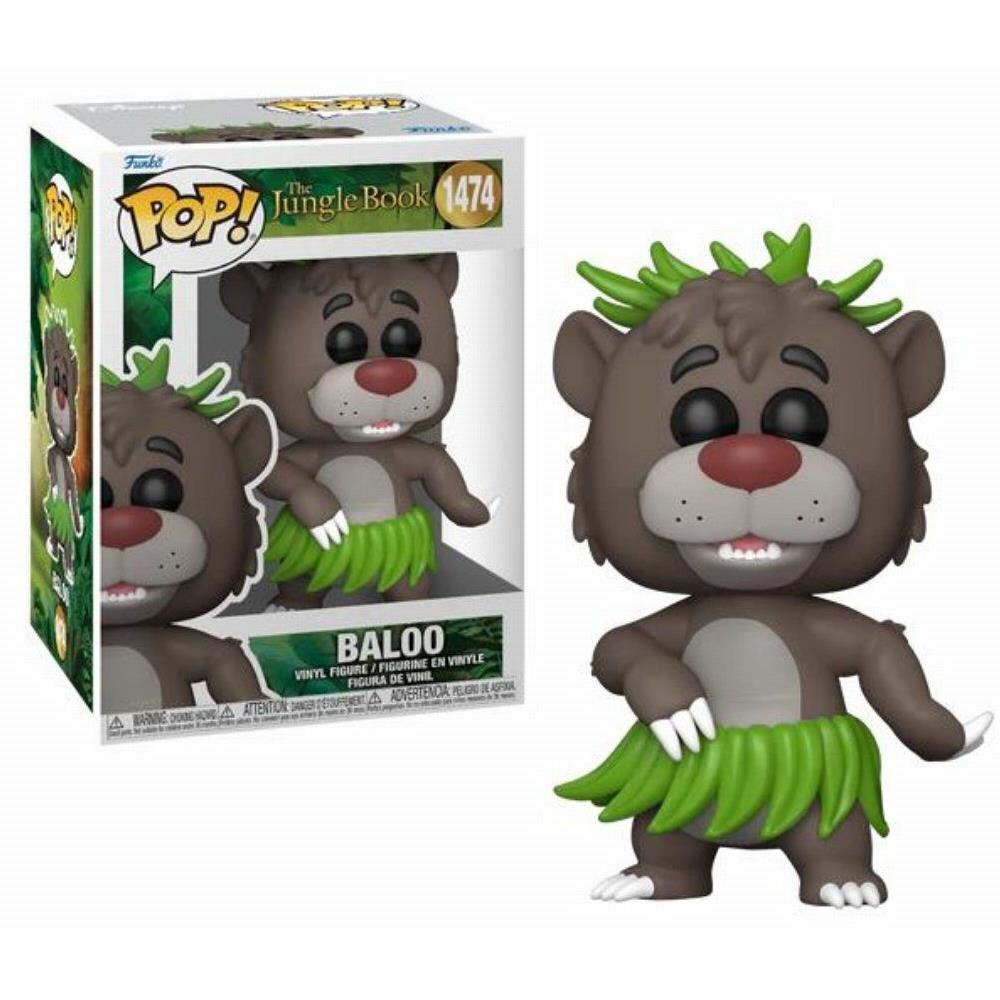 0106911-2.jpeg Funko Pop! Disney: The Jungle Book - Baloo #1474 Vinyl Figure