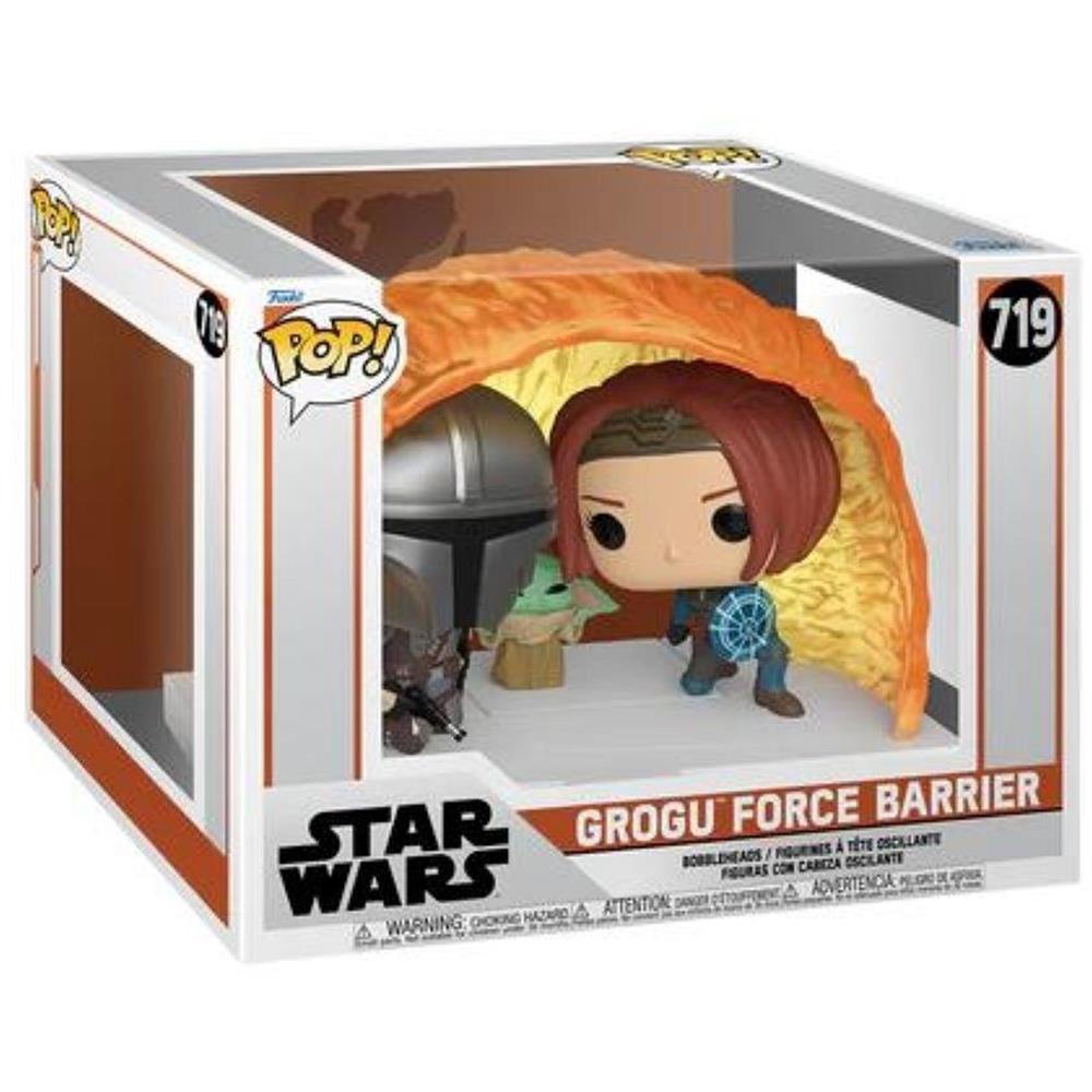 0107388-2.jpeg Funko Pop! Moments Star Wars: Mandalorian S10 - Grogu Force Barrier #719 Vinyl Bobble-Head Figure