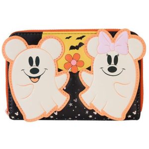 Loungefly Disney: Mickey & Friends - Halloween (Glows in the Dark) Zip Around Wallet (WDWA3108)