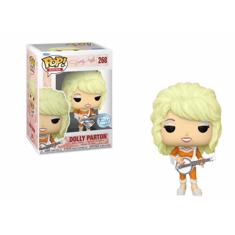 0109583-3-1.jpeg Funko Pop! Rocks: Dolly Parton (Diamond Glitter) (Special Edition) #268 Vinyl Figure