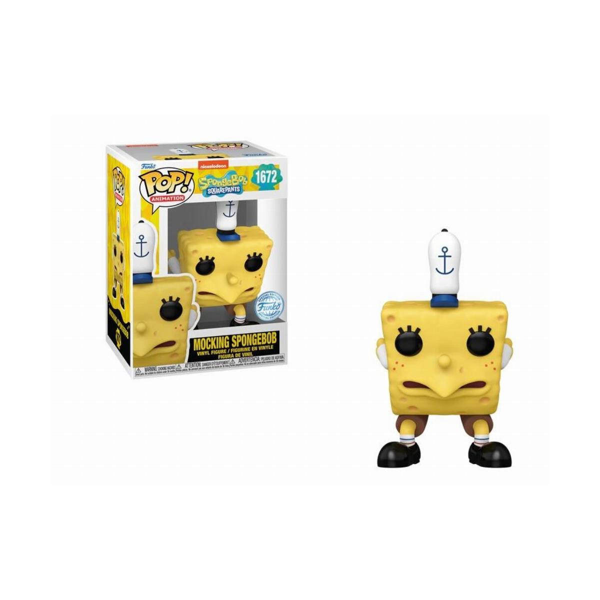 0111585-3-1.jpeg Funko Pop! Animation: SpongeBob SquarePants Anniversary - Mocking Spongebob (Special Edition) #1672 Vinyl Figure