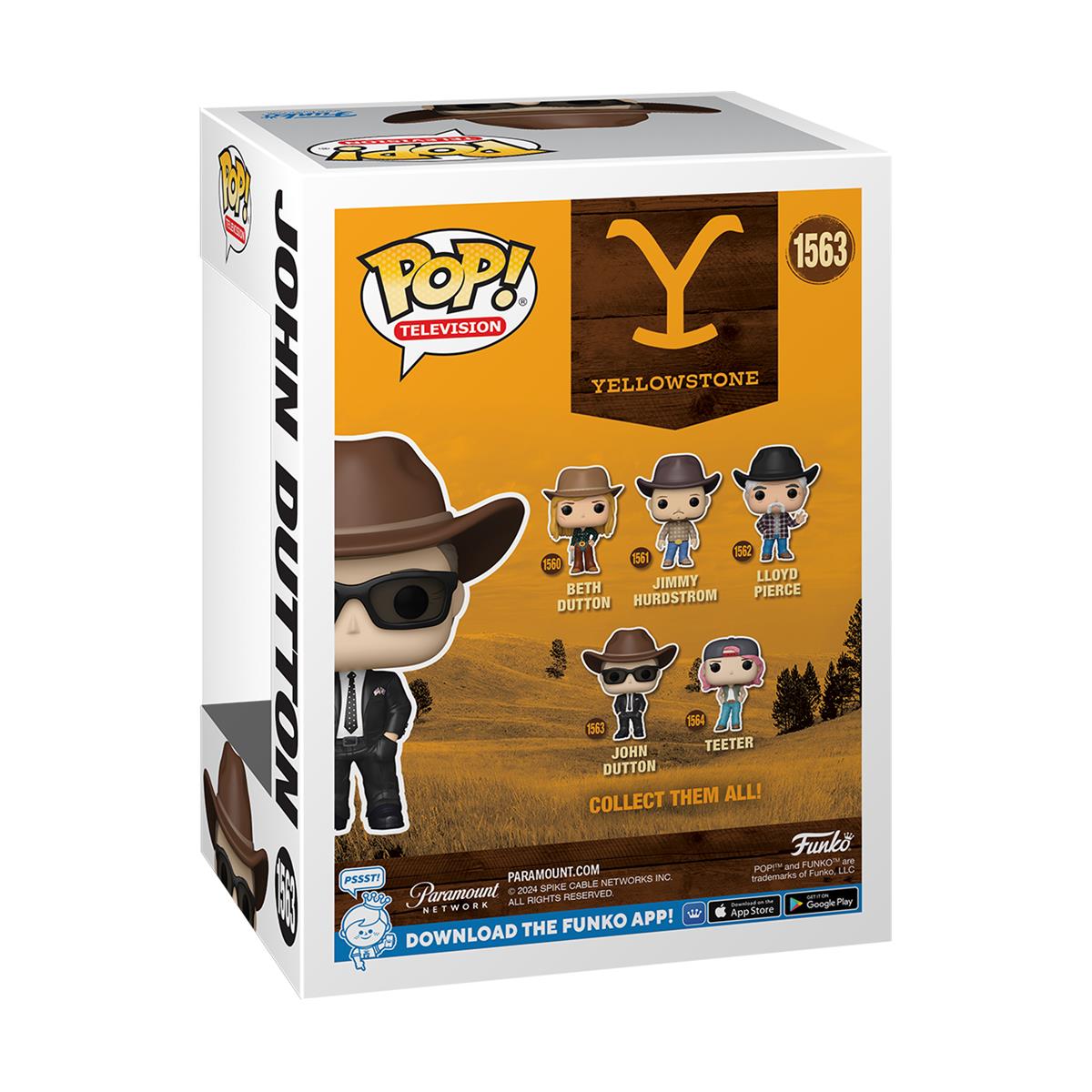 0111830.jpeg Funko Pop! Television: Yellowstone - John Dutton #1563 Vinyl Figure