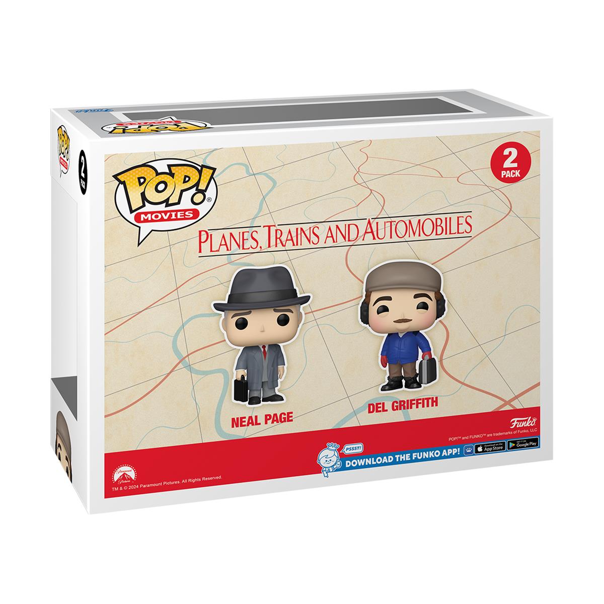 0111942-2.jpeg Funko Pop! 2-Pack Movies: Planes, Trains and Automobiles - Neal Page & Del Griffith Vinyl Figures