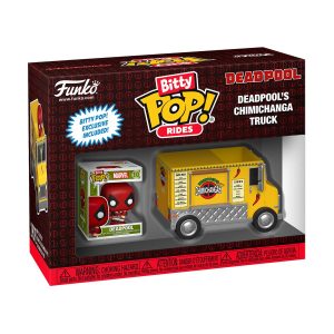 Funko Bitty Pop! Rides: Marvel - Deadpool and Deadpool's Chimichanga Truck Vinyl Figure