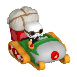 Funko Bitty Pop! Rides: The Nightmare Before Christmas - Jack Skellington with Snowmobile Vinyl Figures
