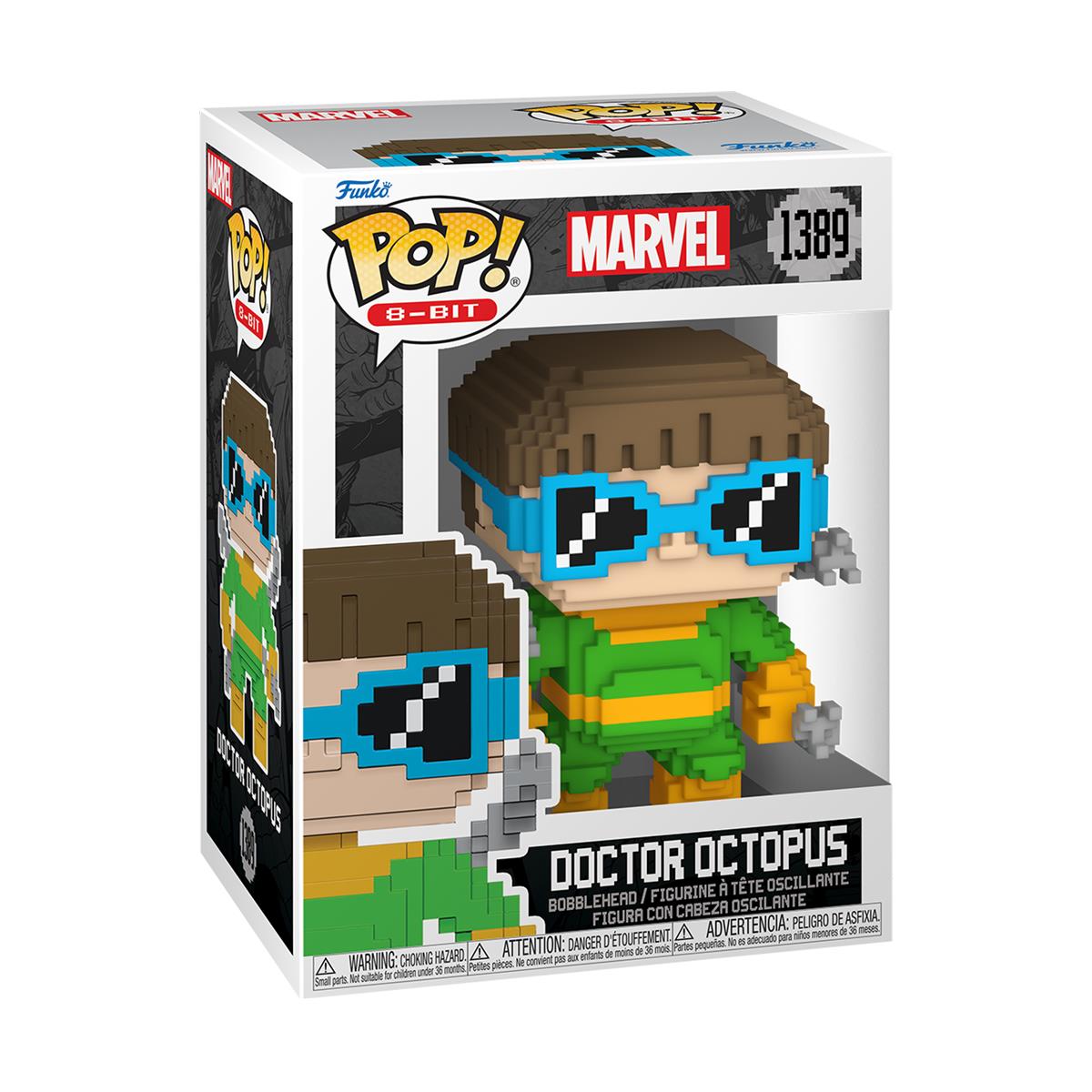 0113372.jpeg Funko Pop! 8-Bit Marvel: Spider-Man - Doctor Octopus (Special Edition) #1389 Bobble-Head Vinyl Figure