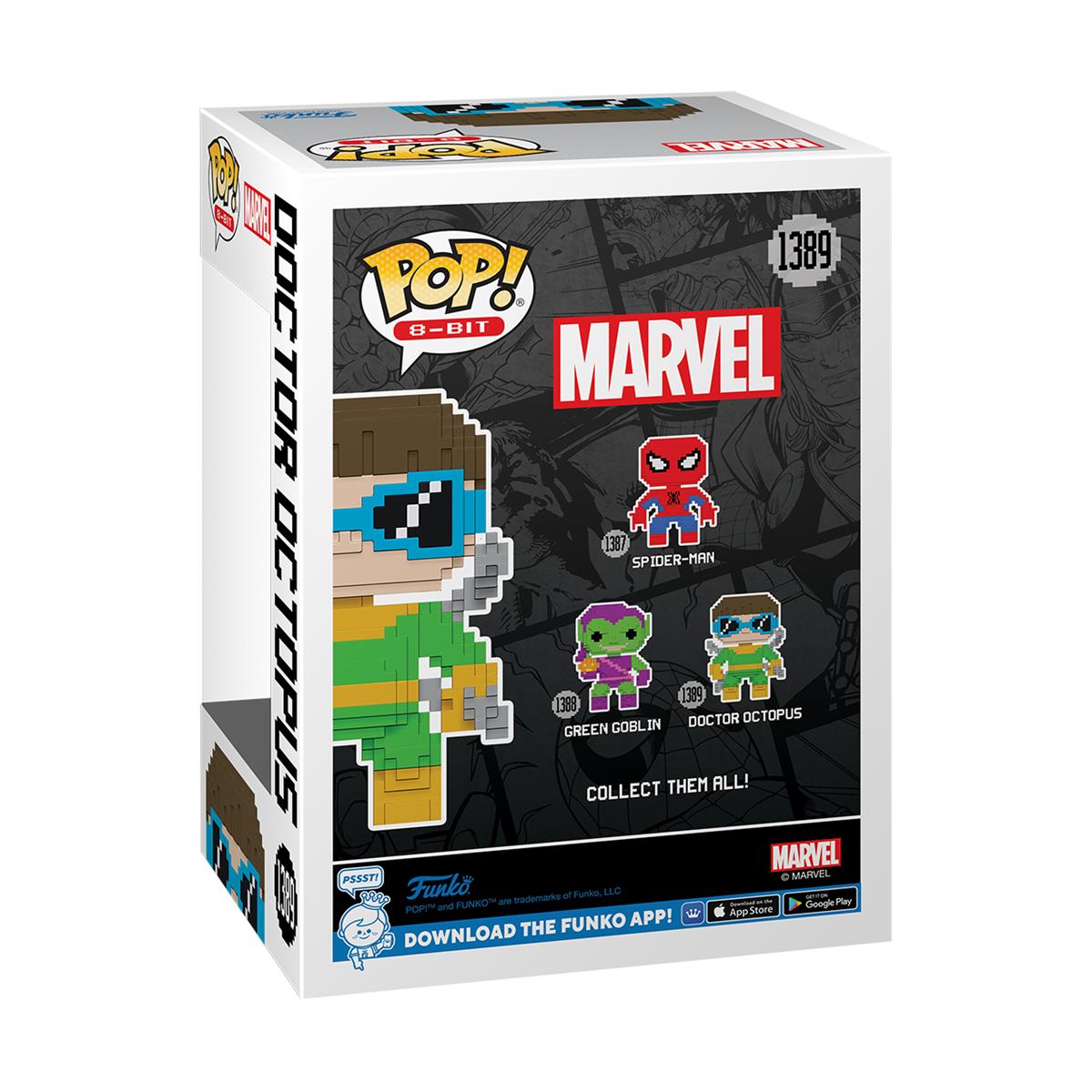0113373.jpeg Funko Pop! 8-Bit Marvel: Spider-Man - Doctor Octopus (Special Edition) #1389 Bobble-Head Vinyl Figure