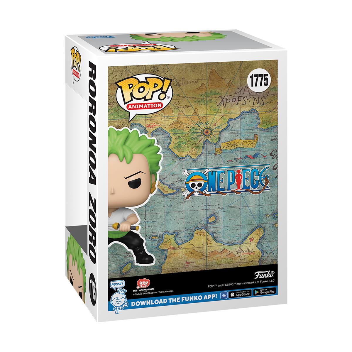 0113518.jpeg Funko Pop! Animation: One Piece - Roronoa Zoro* #1775 Vinyl Figure