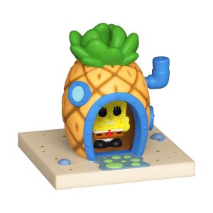 Funko Bitty Pop! Towns: SpongeBob Squarepants - Spongebob and Pineapple House Vinyl Figures