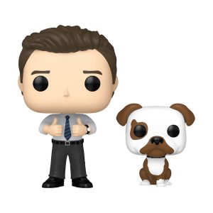 Funko Pop! & Buddy Television: Parks & Recreation - Chris Traeger with Champion #1415 Vinyl Figures