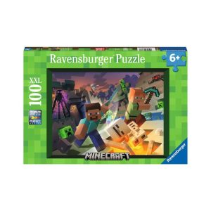 Ravensburger Puzzle: Monster Minecraft XXL (100pcs) (13333)