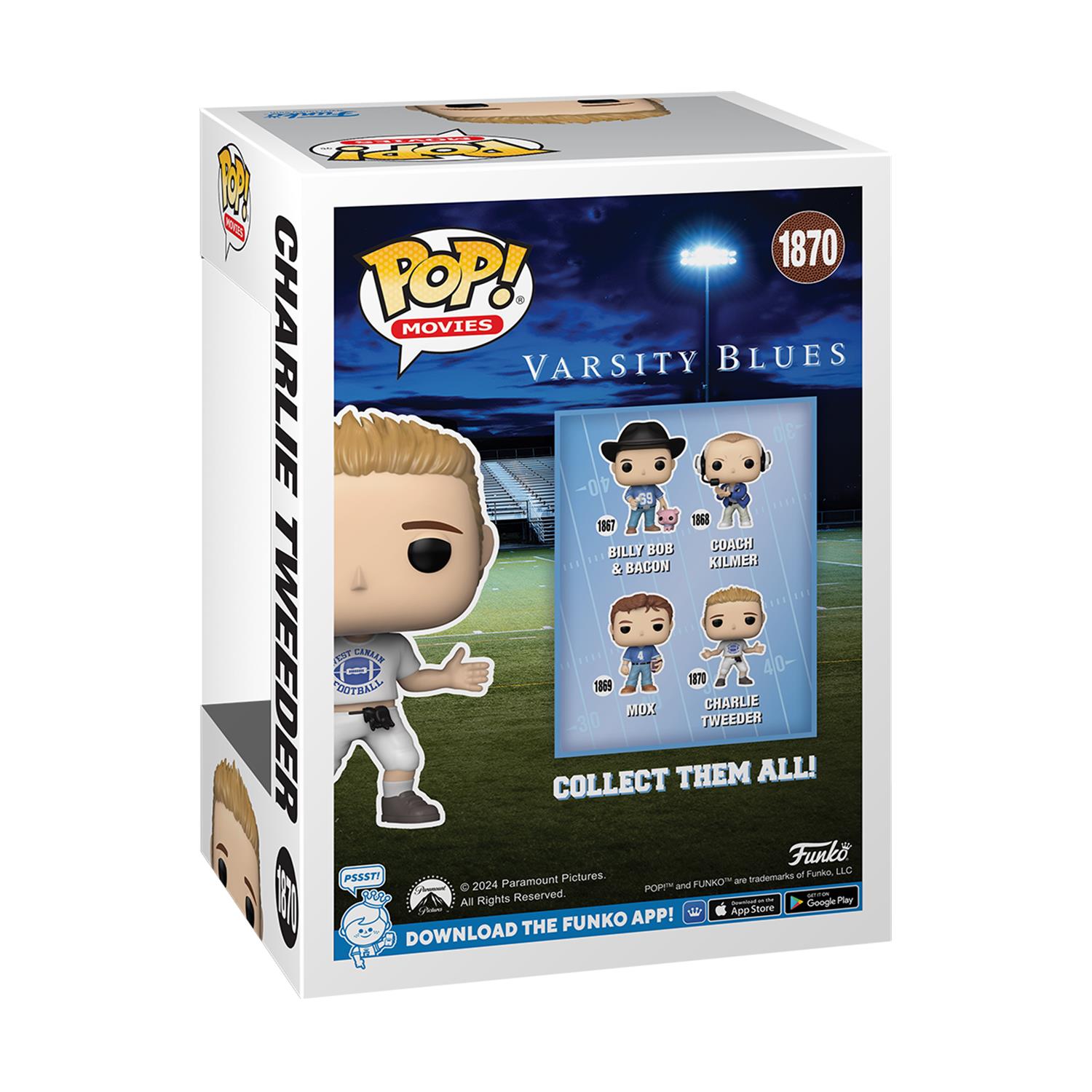 0119148-2.jpeg Funko Pop! Movies: Varsity Blues - Charlie Tweeder #1870 Vinyl Figure