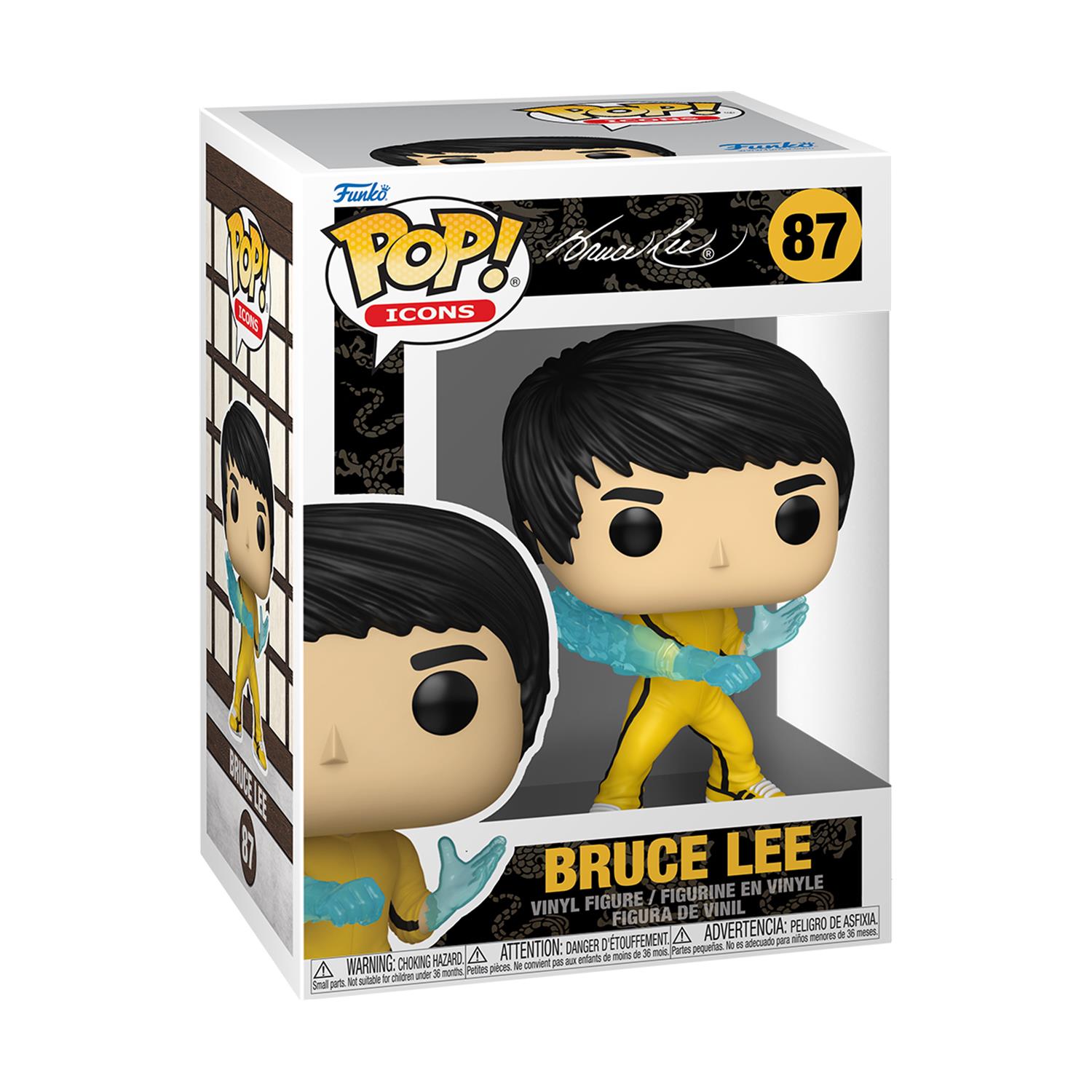 0119219.jpeg Funko Pop! Icons: Bruce Lee - Bruce Lee #87 Vinyl Figure