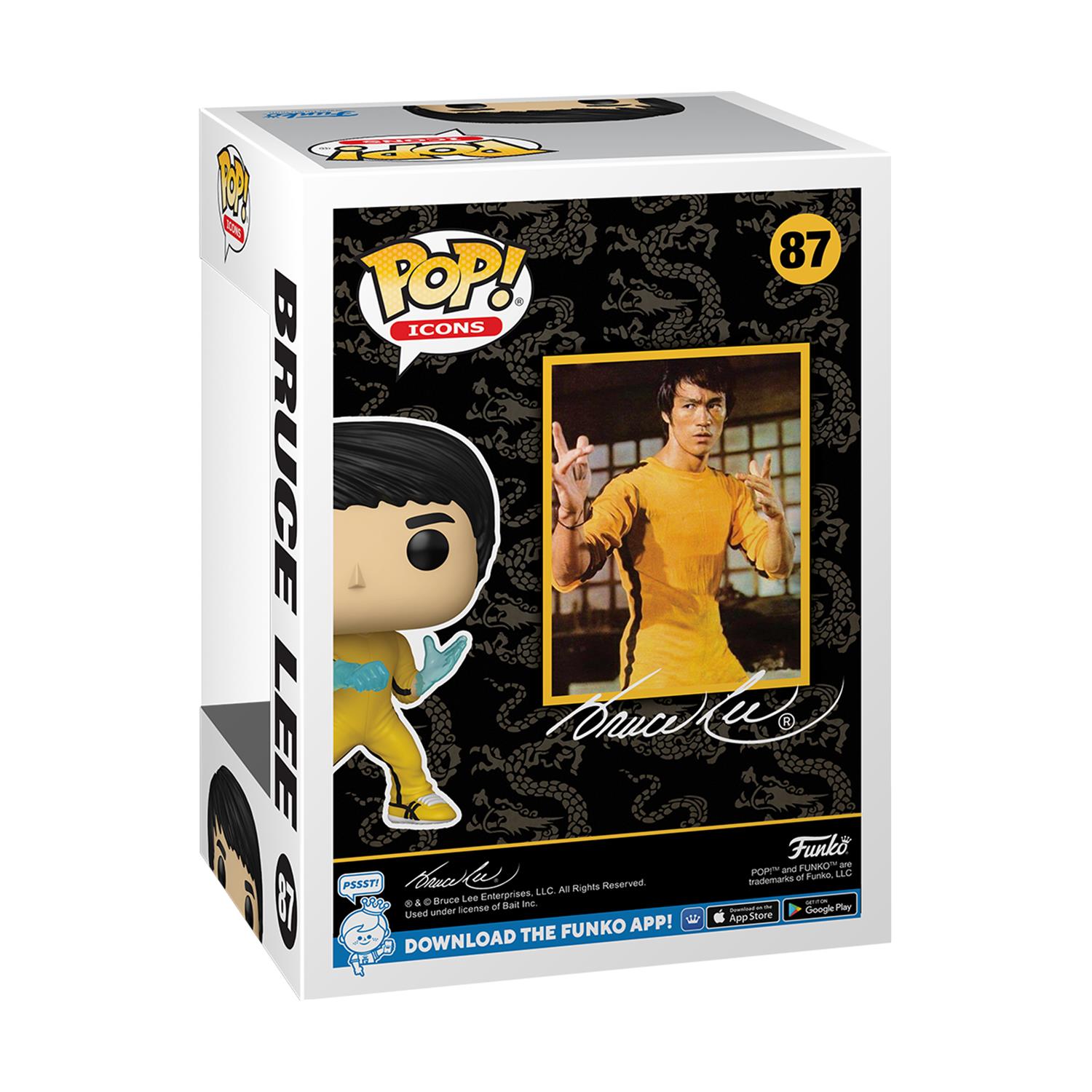 0119220.jpeg Funko Pop! Icons: Bruce Lee - Bruce Lee #87 Vinyl Figure