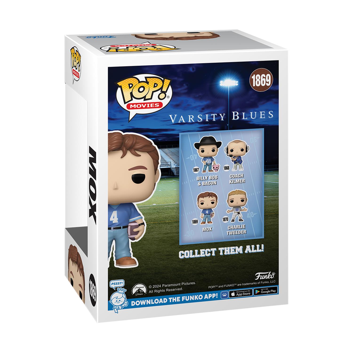 0119273-2.jpeg Funko Pop! Movies: Varsity Blues - Mox #1869 Vinyl Figure